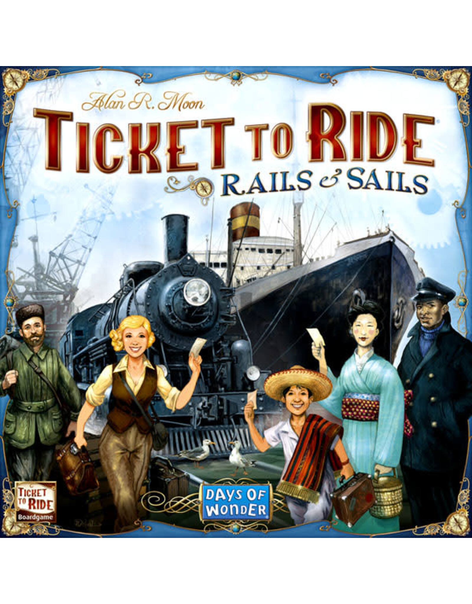 Asmodee: Top 40 Ticket to Ride: Rails and Sails