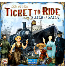 Asmodee: Top 40 Ticket to Ride: Rails and Sails