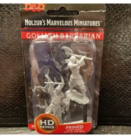 Wizkids Dungeons & Dragons Nolzur's Marvelous Unpainted Miniatures: W10 Male Goliath Barbarian