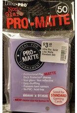 Ultra Pro Ultra Pro: Solid Lilac Matte Standard (50)