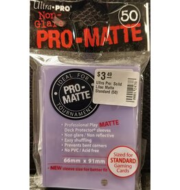 Ultra Pro Ultra Pro: Solid Lilac Matte Standard (50)