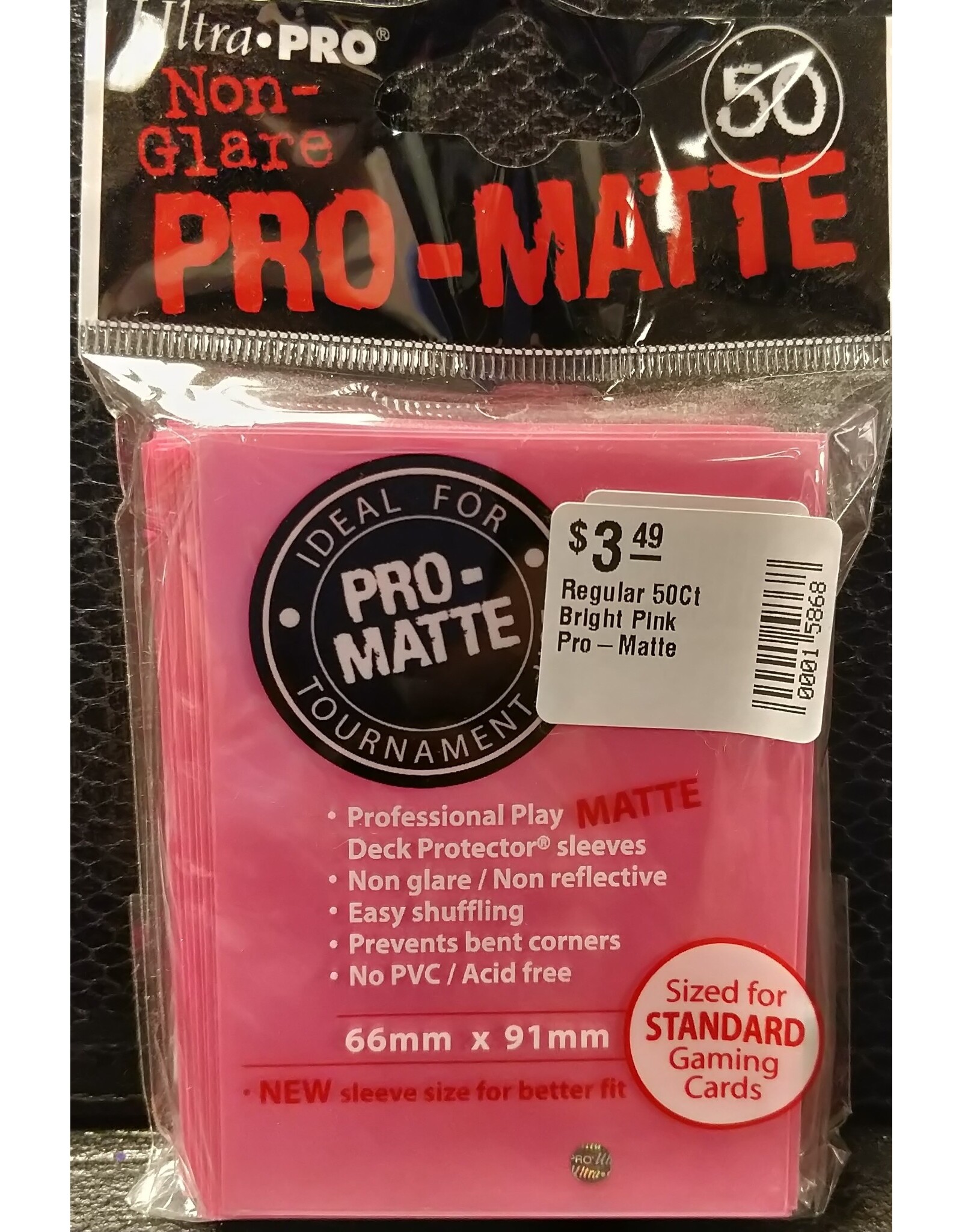 Regular 50Ct Bright Pink Pro-Matte