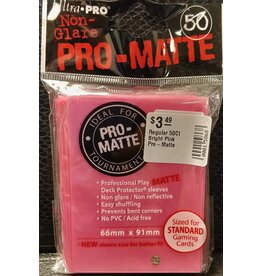 Regular 50Ct Bright Pink Pro-Matte