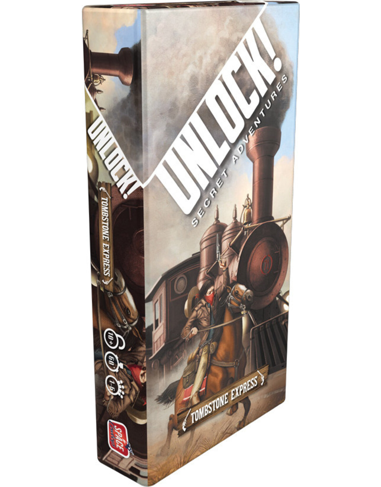 Asmodee Unlock! Tombstone Express
