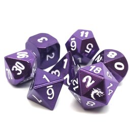 Old School Dice & Accesories Halfing Forged Electric Purple