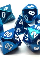 Old School Dice & Accesories Halfing Forged Electric Blue