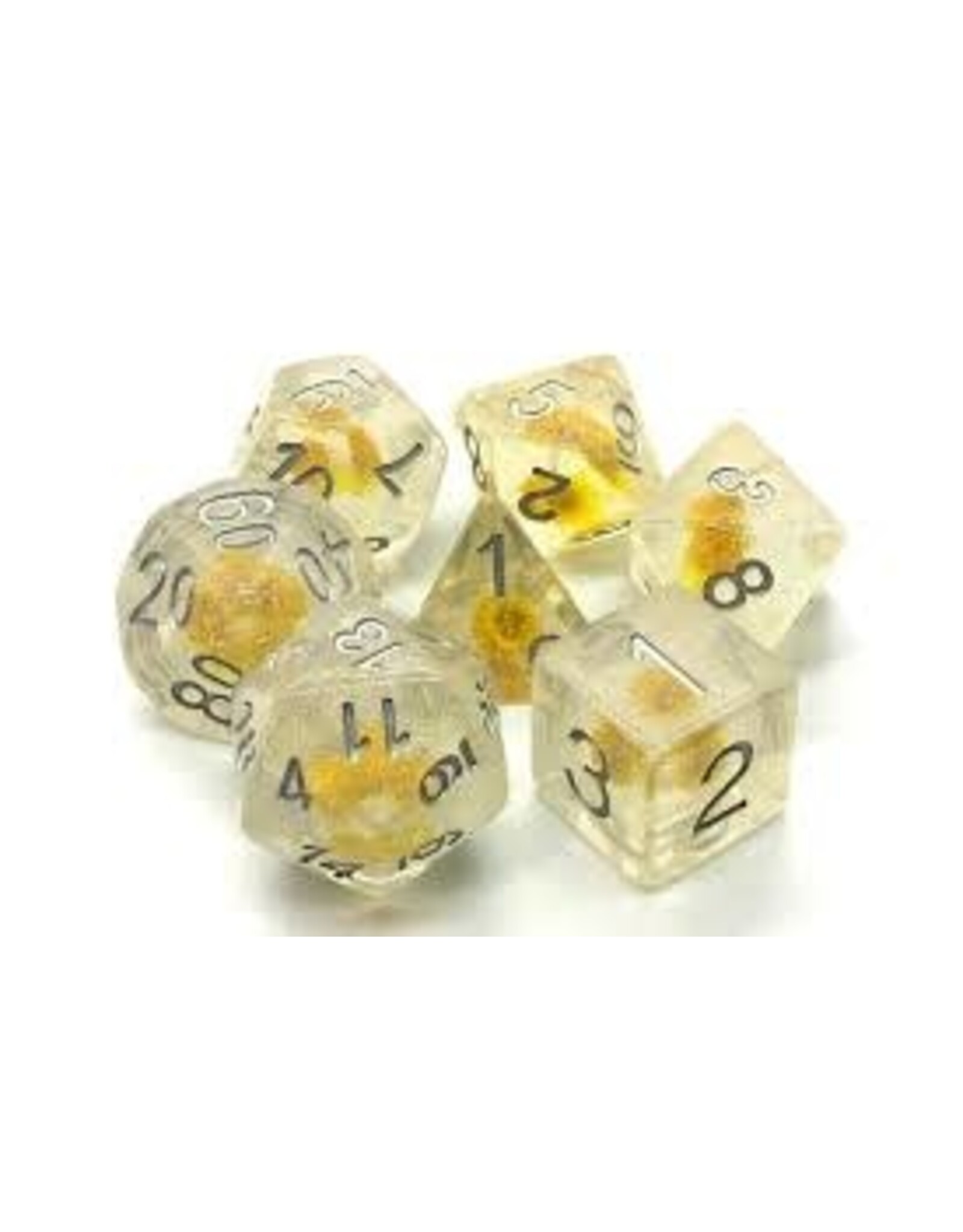 Old School Dice & Accesories Infused: Yellow Flower