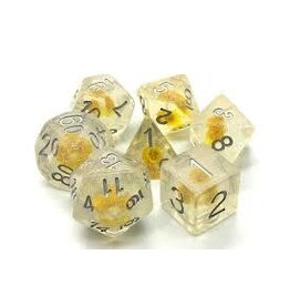 Old School Dice & Accesories Infused: Yellow Flower