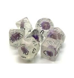 Old School Dice & Accesories Infused: Purple Flower