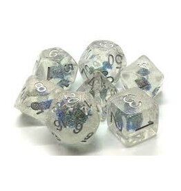 Old School Dice & Accesories Infused: Blue Flower