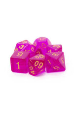 Old School Dice & Accesories Translucent Magenta