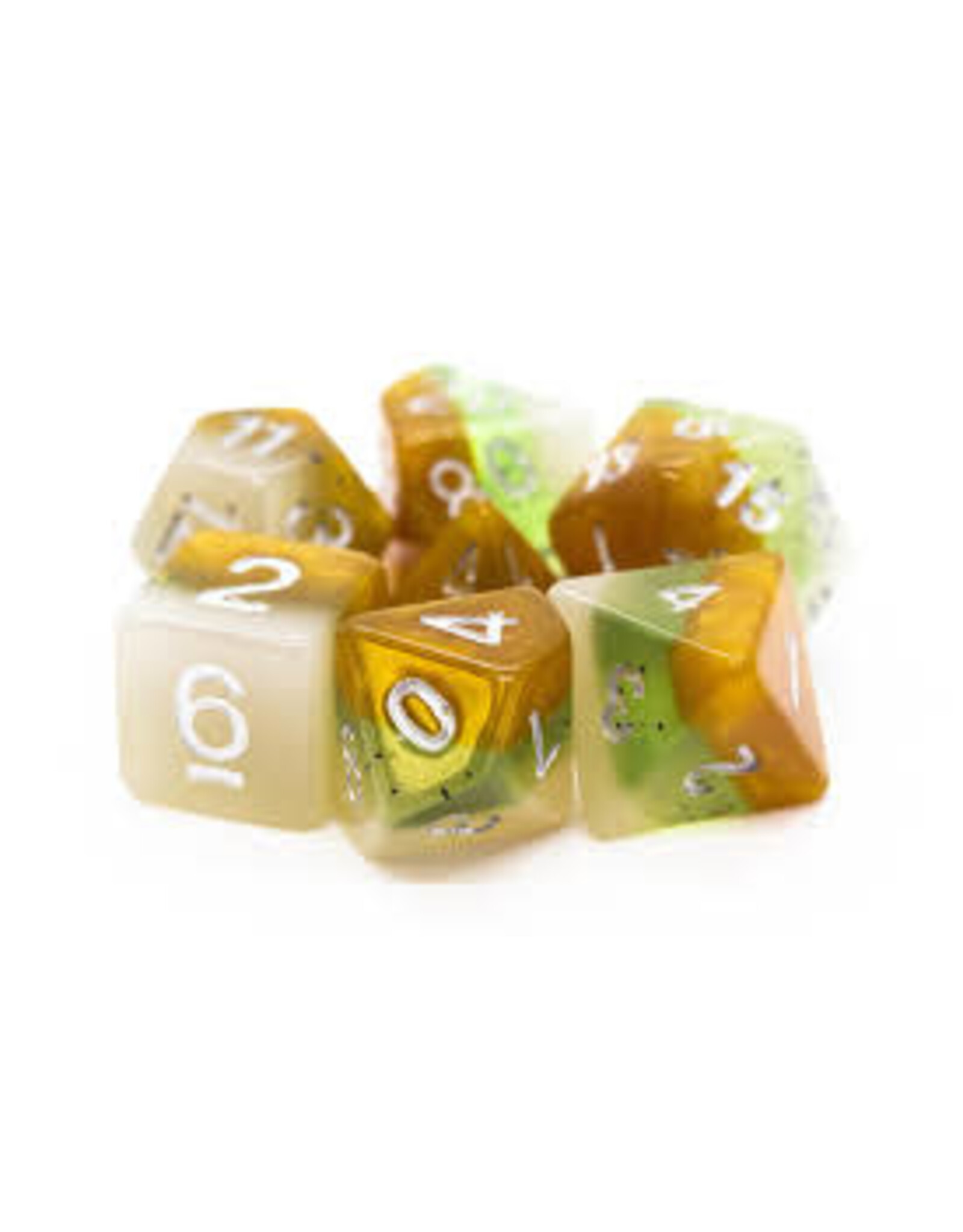 Old School Dice & Accesories Gradients Kiwi Fruit