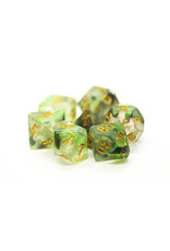 Old School Dice & Accesories Luminous Snake Venom