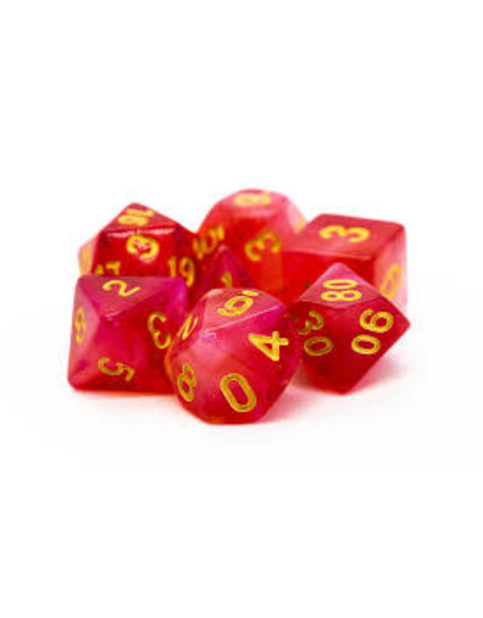 Old School Dice & Accesories Nebula Red
