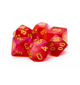 Old School Dice & Accesories Nebula Red