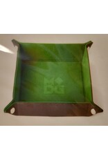 MDG Green Velvet Folding Tray