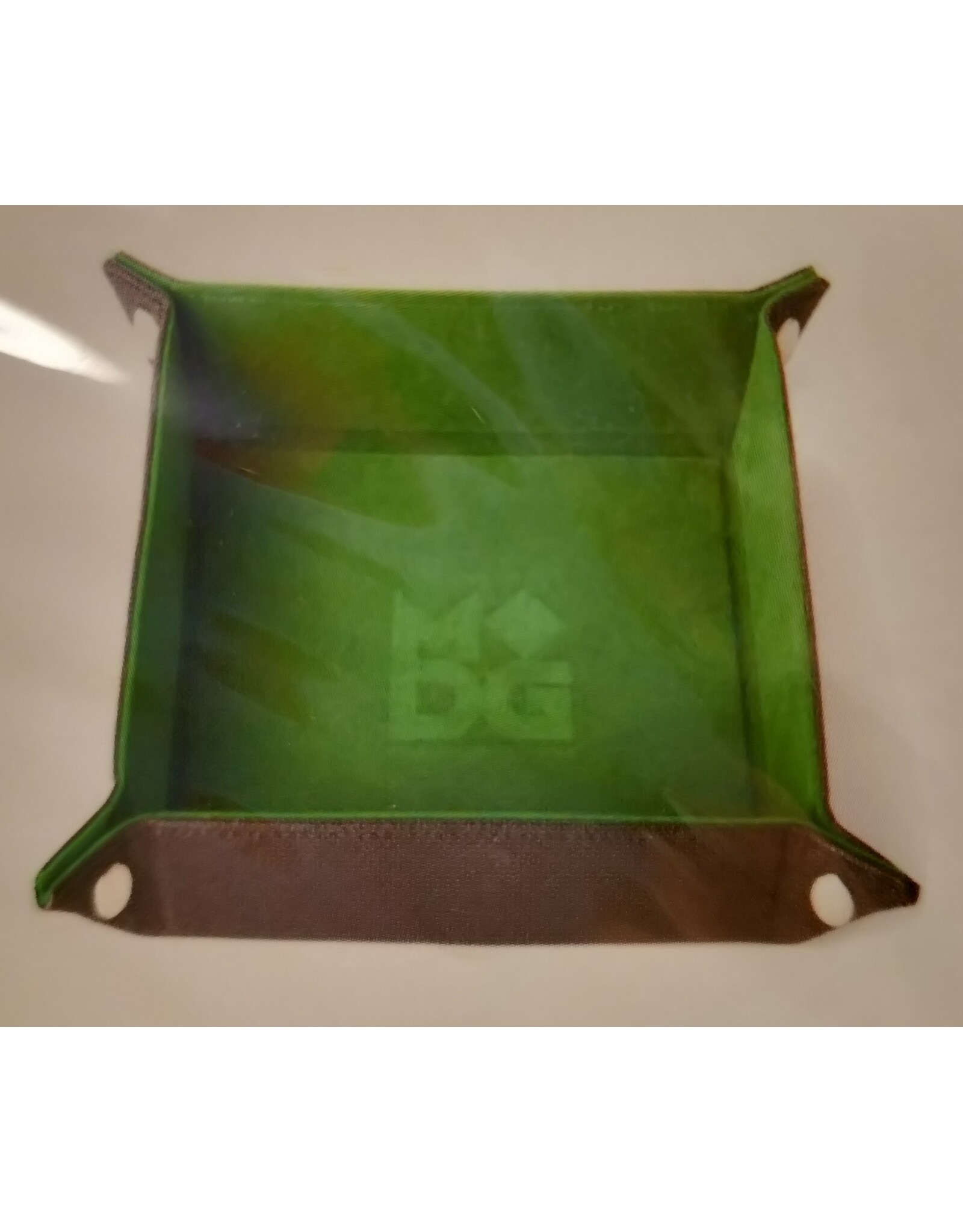 MDG Green Velvet Folding Tray