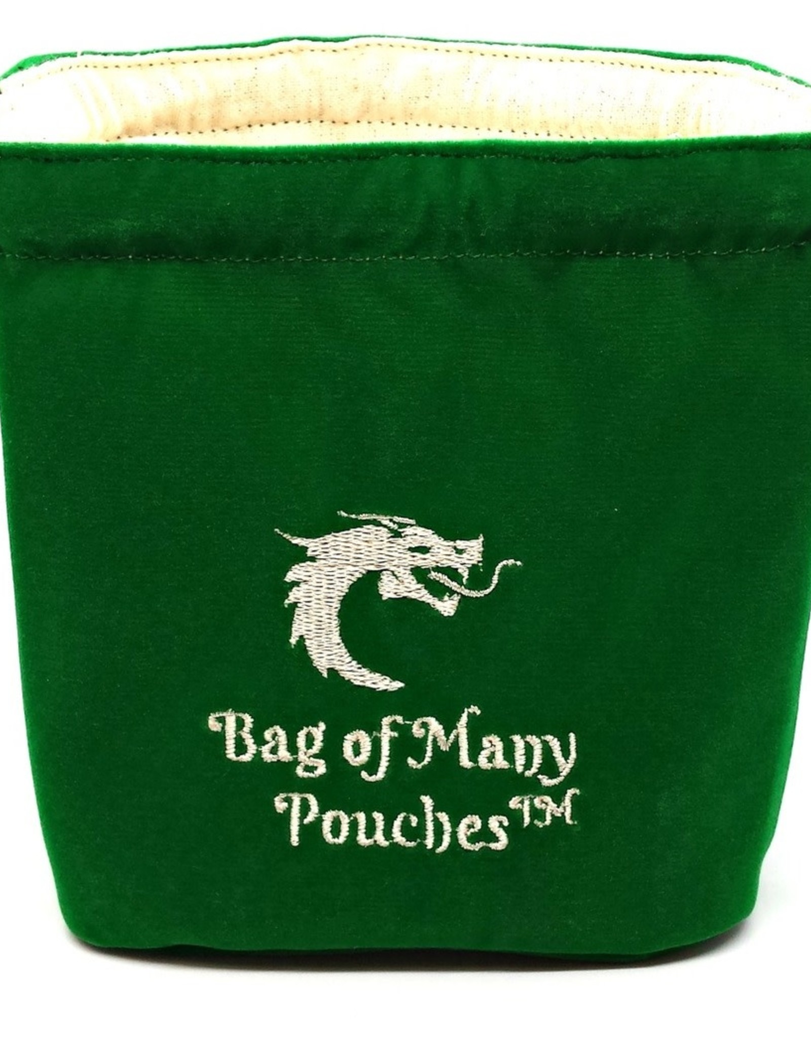 Old School Dice & Accesories Bag of Many Pouches: Green