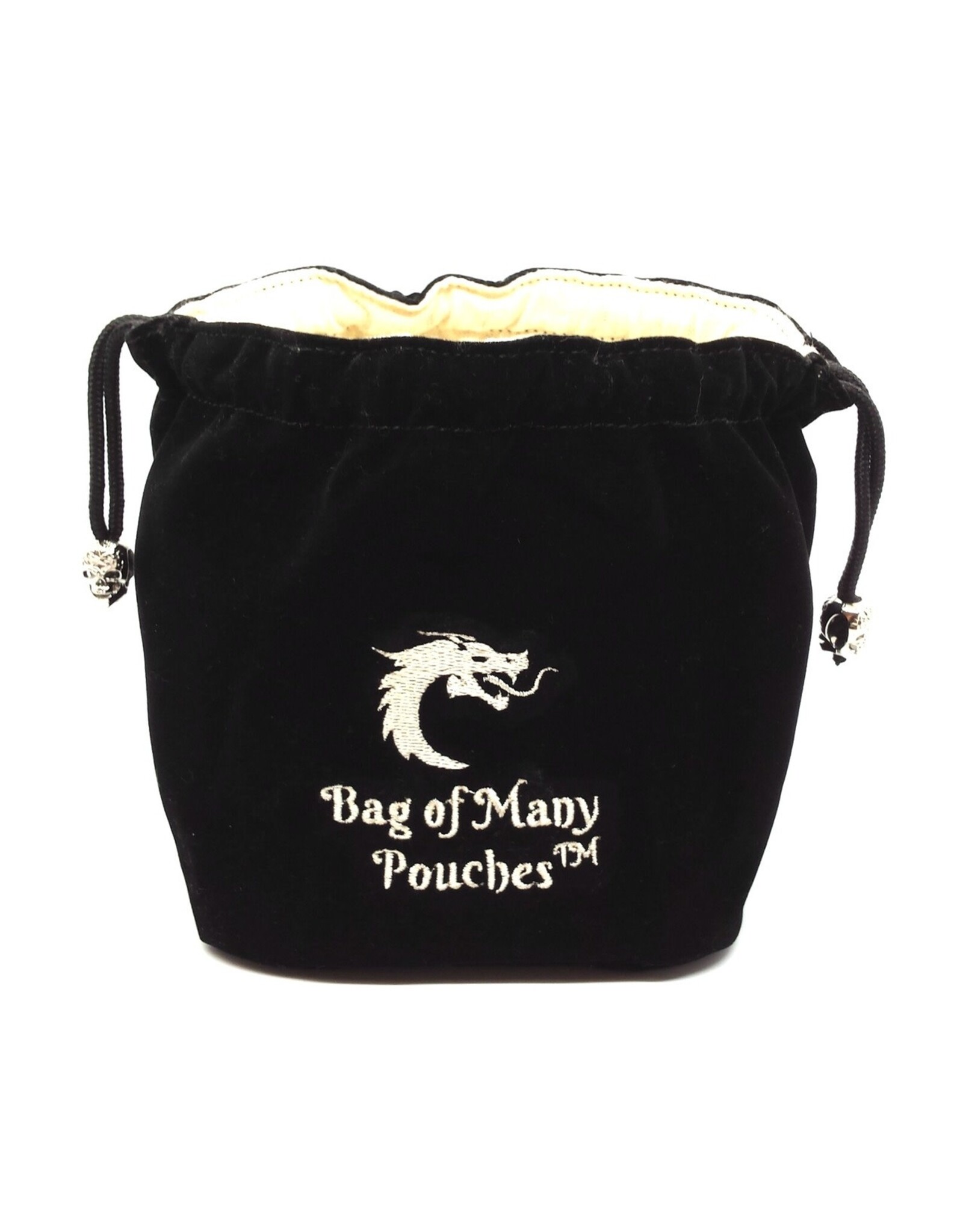 Old School Dice & Accesories Bag of Many Pouches: Black