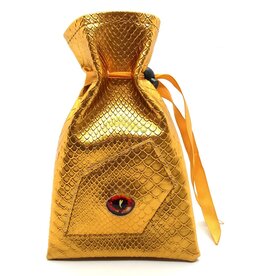 Old School Dice & Accesories Dragon Eye Dice Bag: Gold Dragon