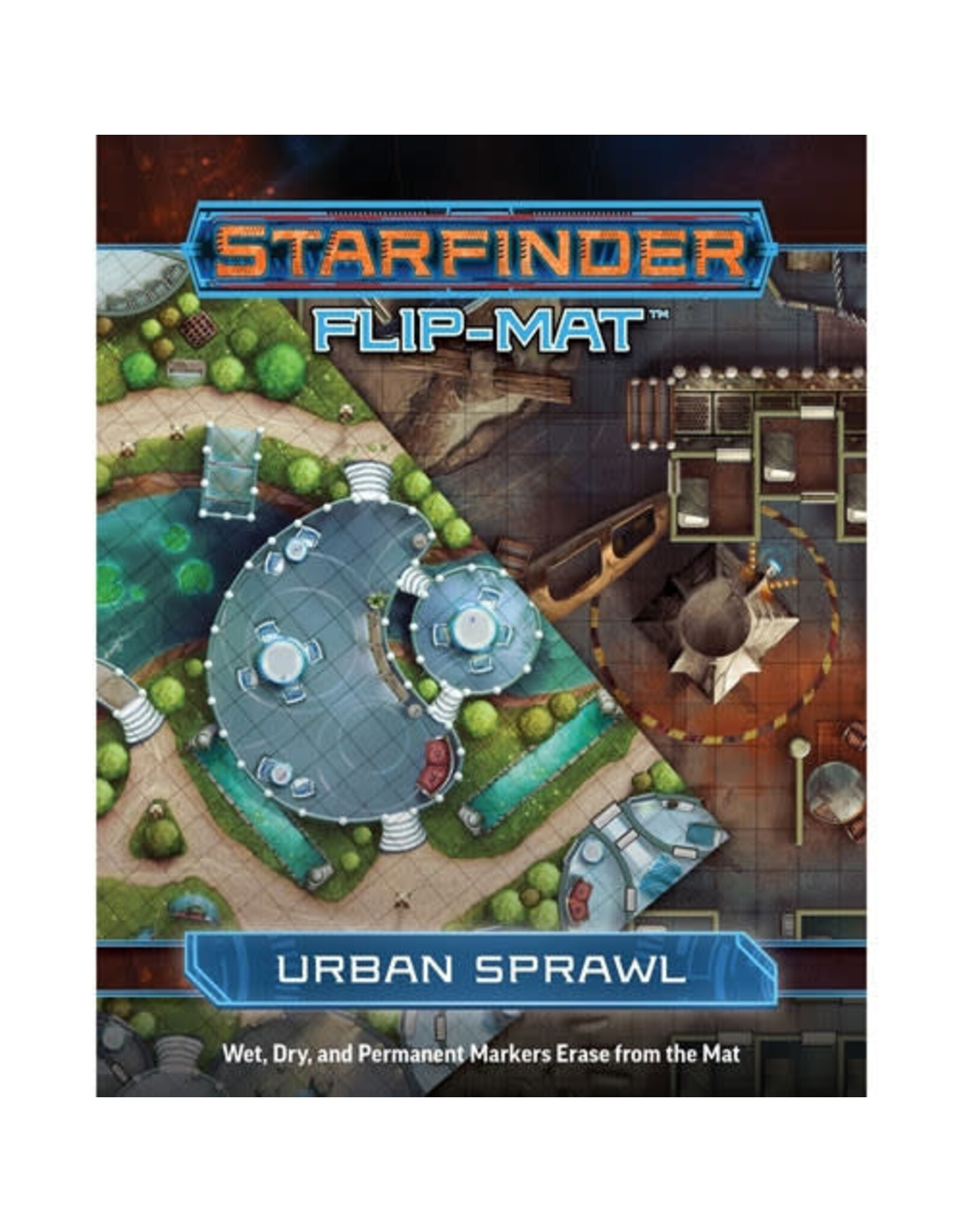 Paizo Starfinder: Flip-Mat Urban Sprawl