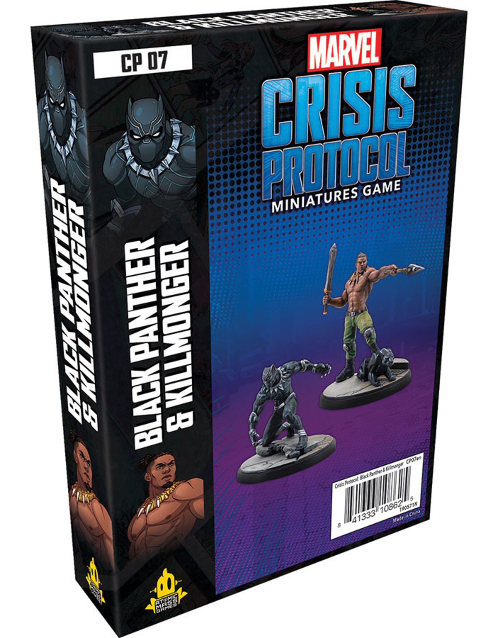 Marvel Crisis Protocol Black Panther and Killmonger