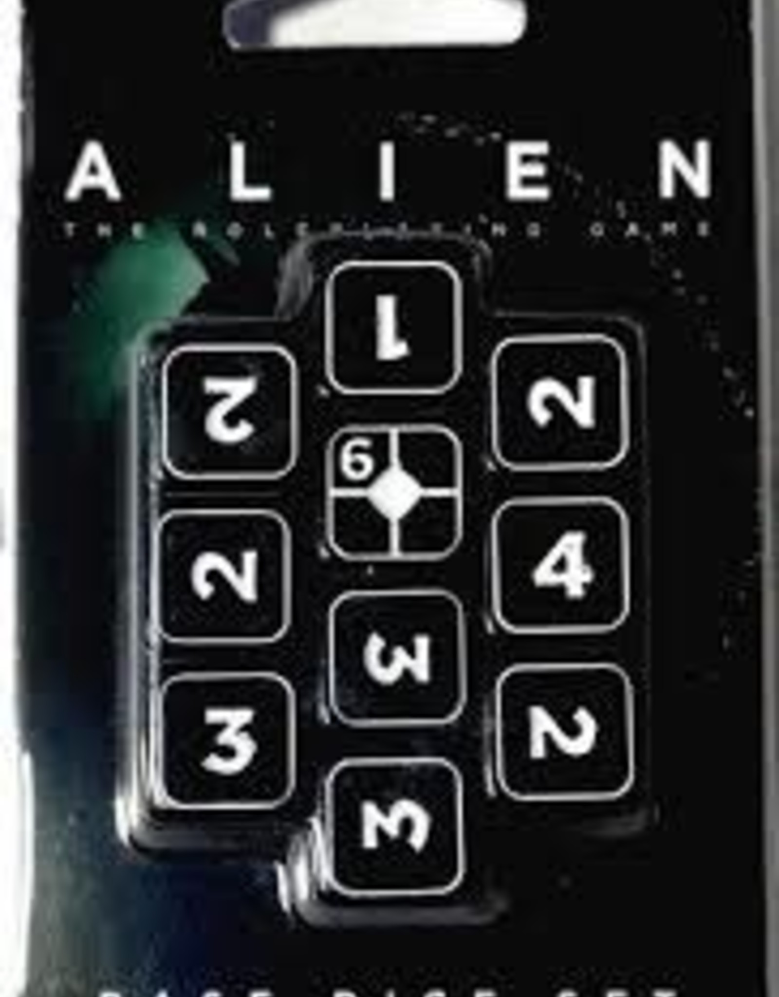 Modiphius Alien RPG: Set Di 10 Dadi Stress Da 16 Mm – Perfetti Per Il Gioco Di Ruolo ALIEN, Usabili Anche Come Dadi Normali