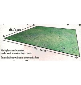 Grassy Fields Gaming Mat 2x2 v1