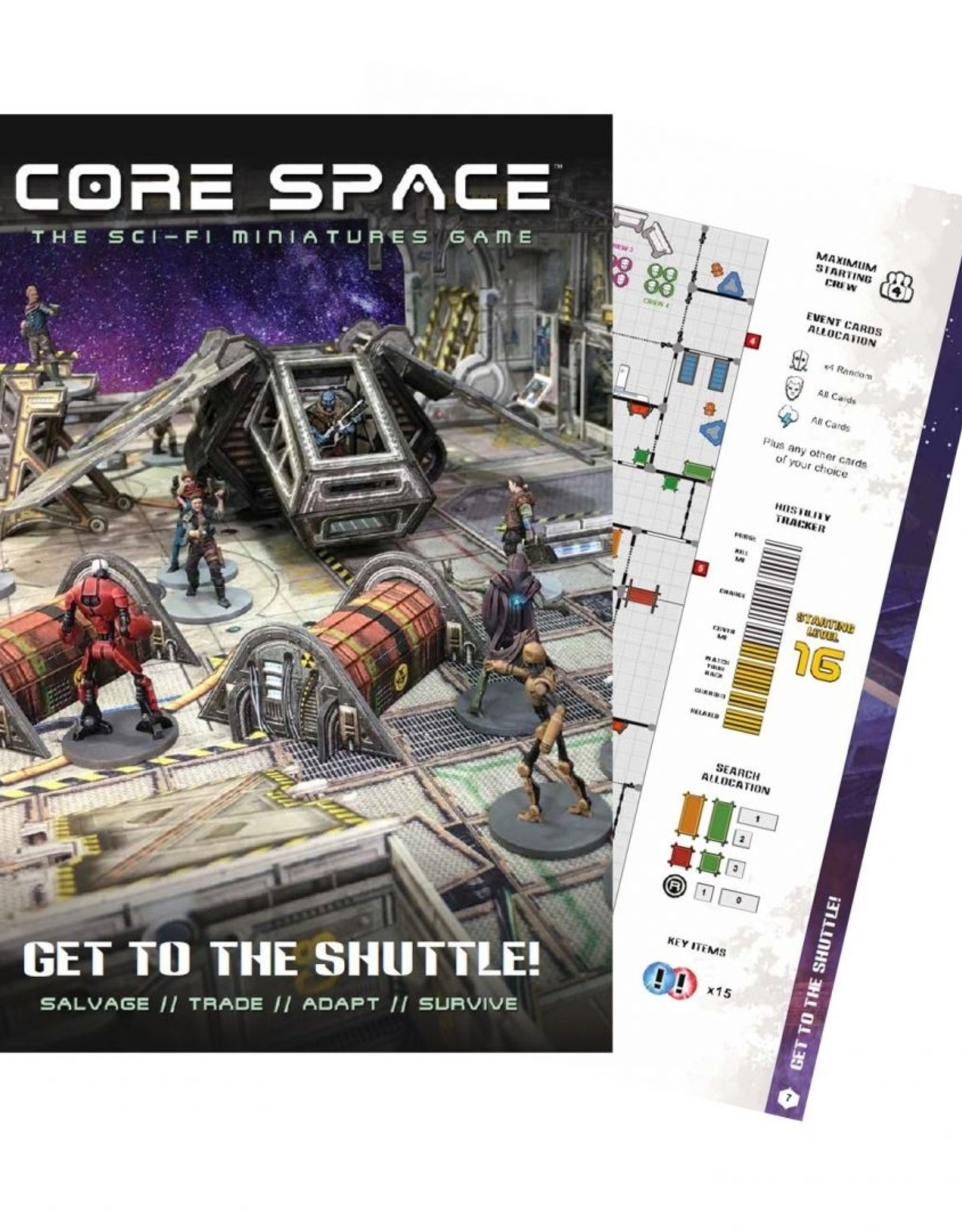 Easy to use and affordable Battle Systems Core Space Get to the Shuttle