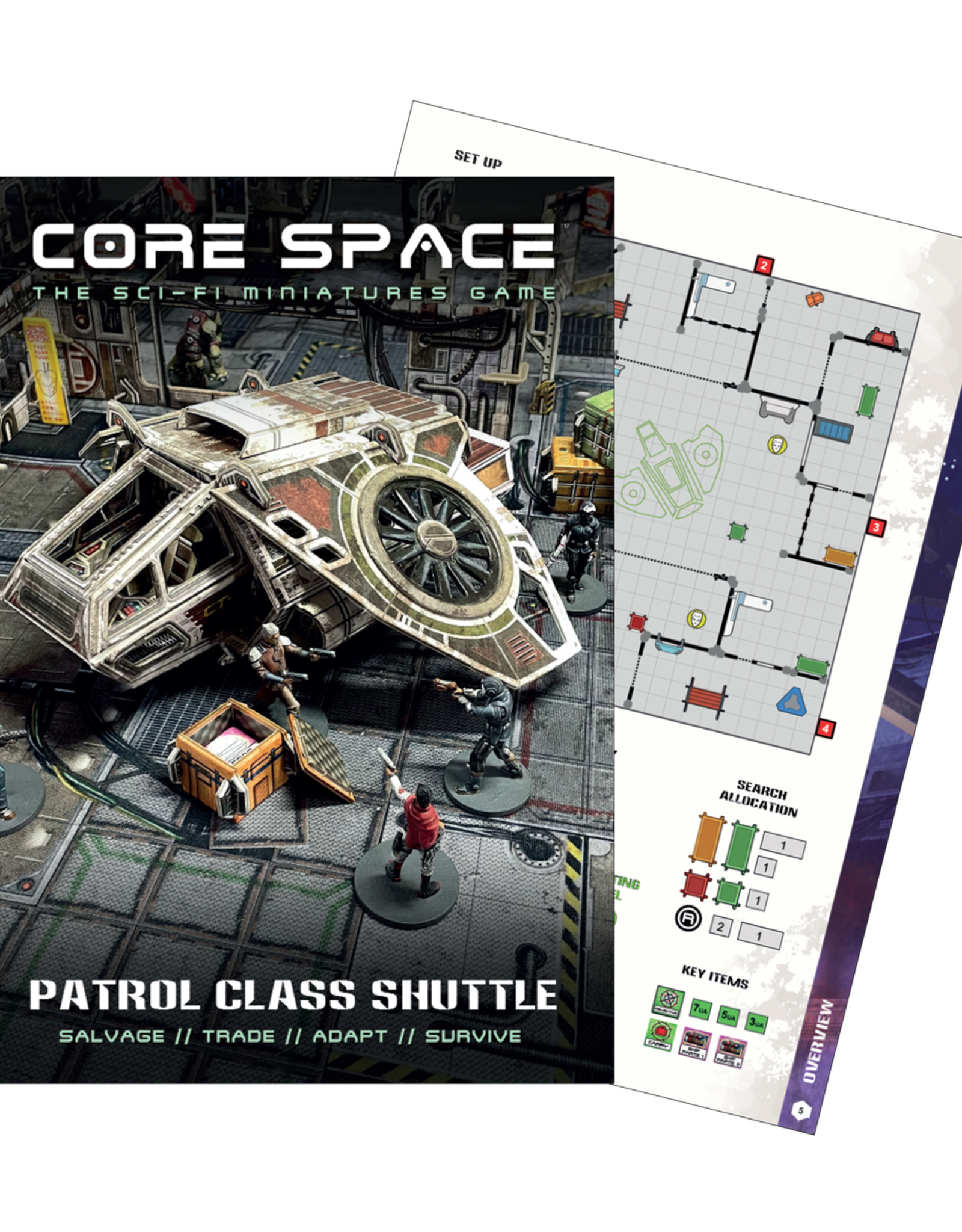 Battle Systems Core Space Patrol Class Shuttle