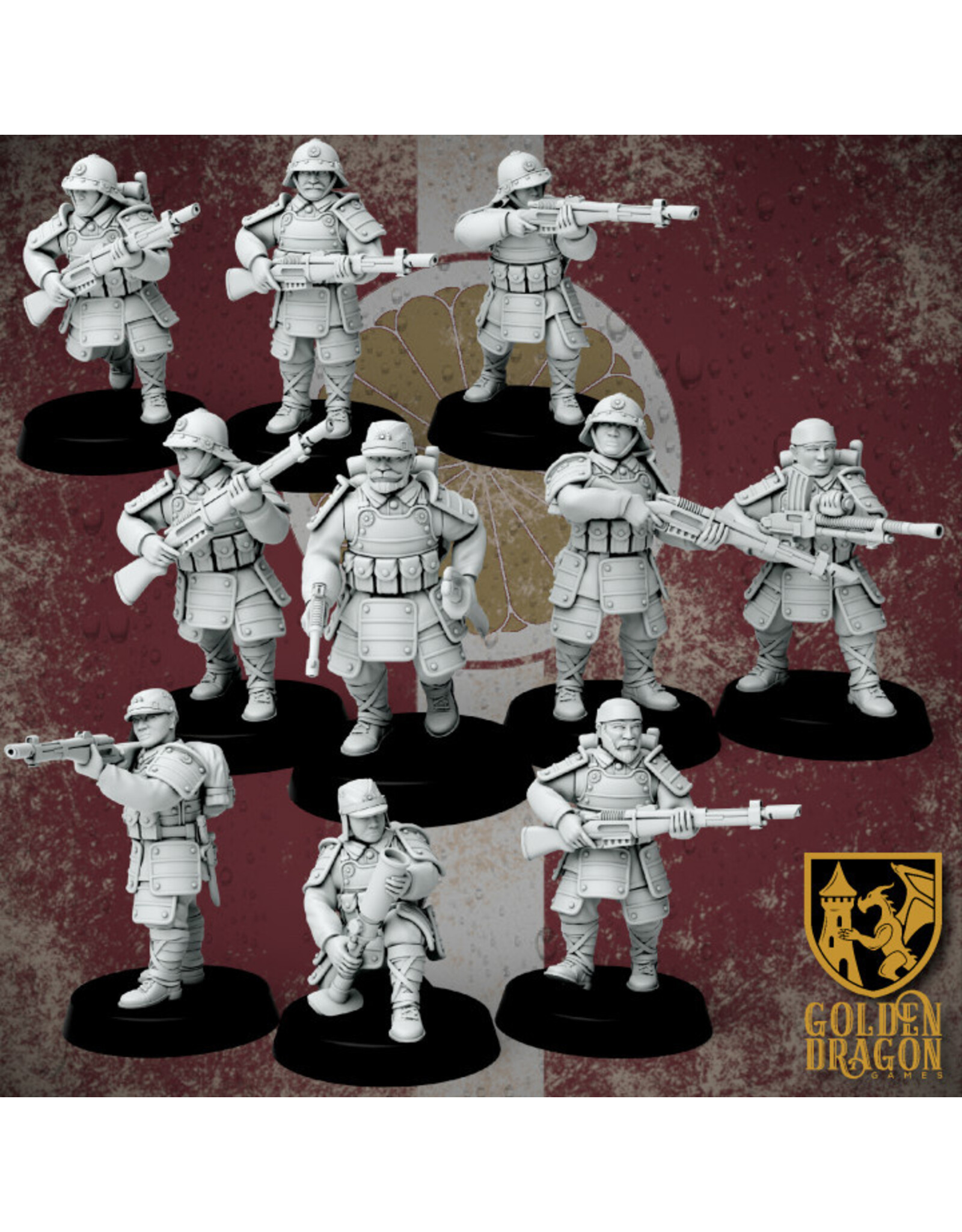 Golden Dragon Games Empire of Japan - Heishi Infantry