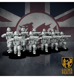 Golden Dragon Games British Empire - Automaton Rifle Infantry