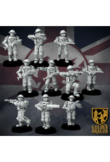 Golden Dragon Games British Empire - Automaton SMG Infantry Golden Dragon Games British Empire - Automaton SMG Infantry