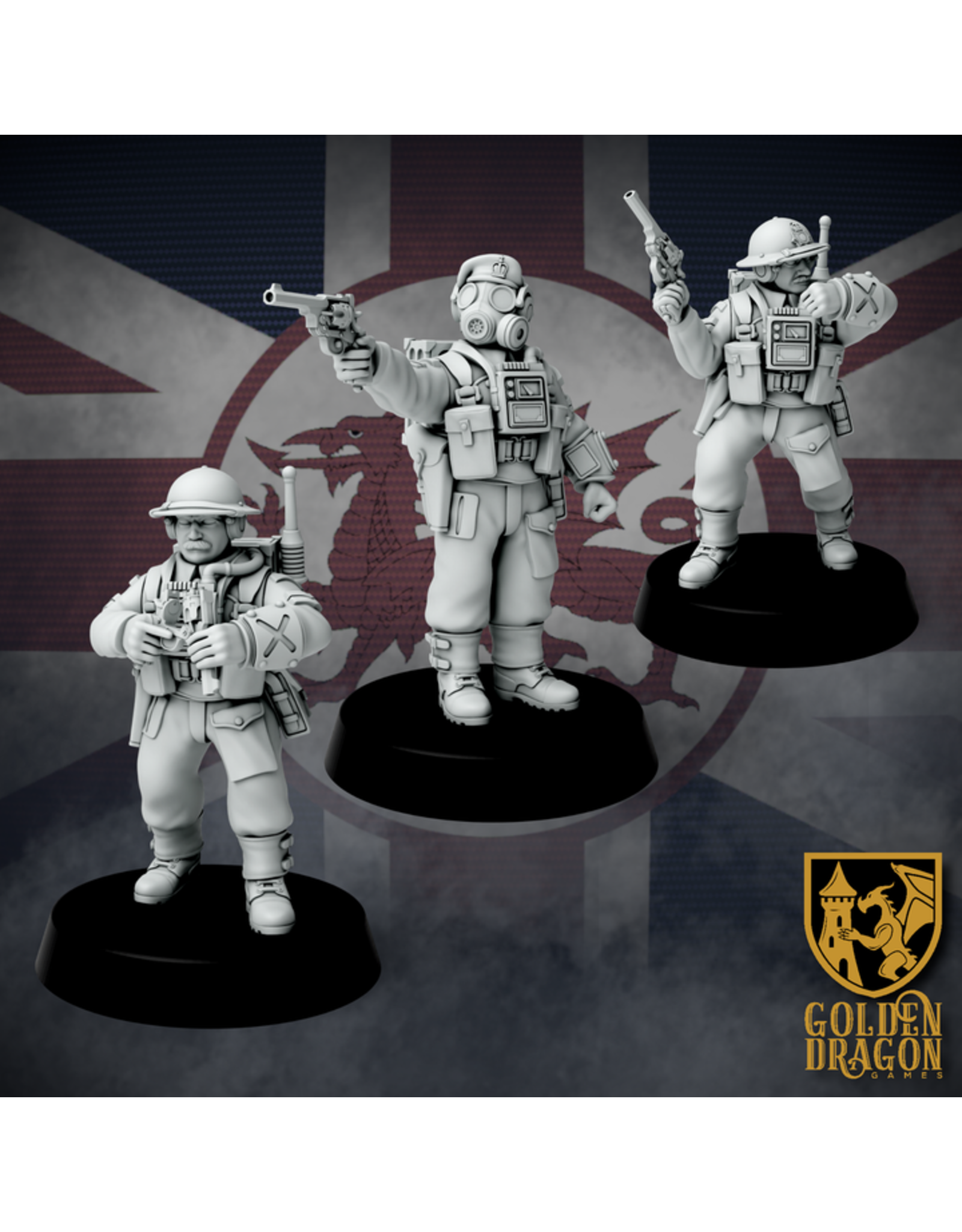 Golden Dragon Games British Empire - Technical Corporals (3)