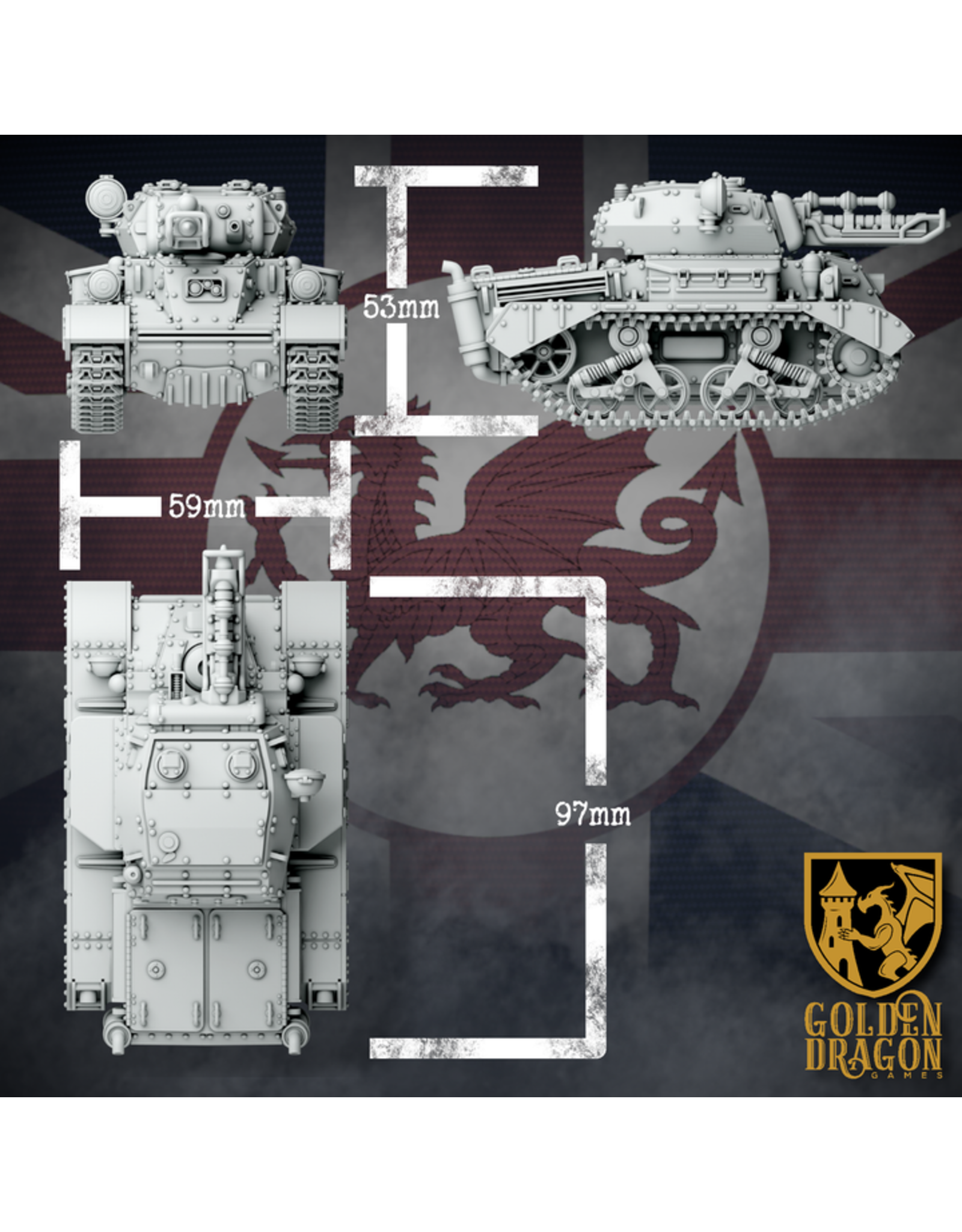 Golden Dragon Games British Empire - Drop Tank Mk. V, Gareth