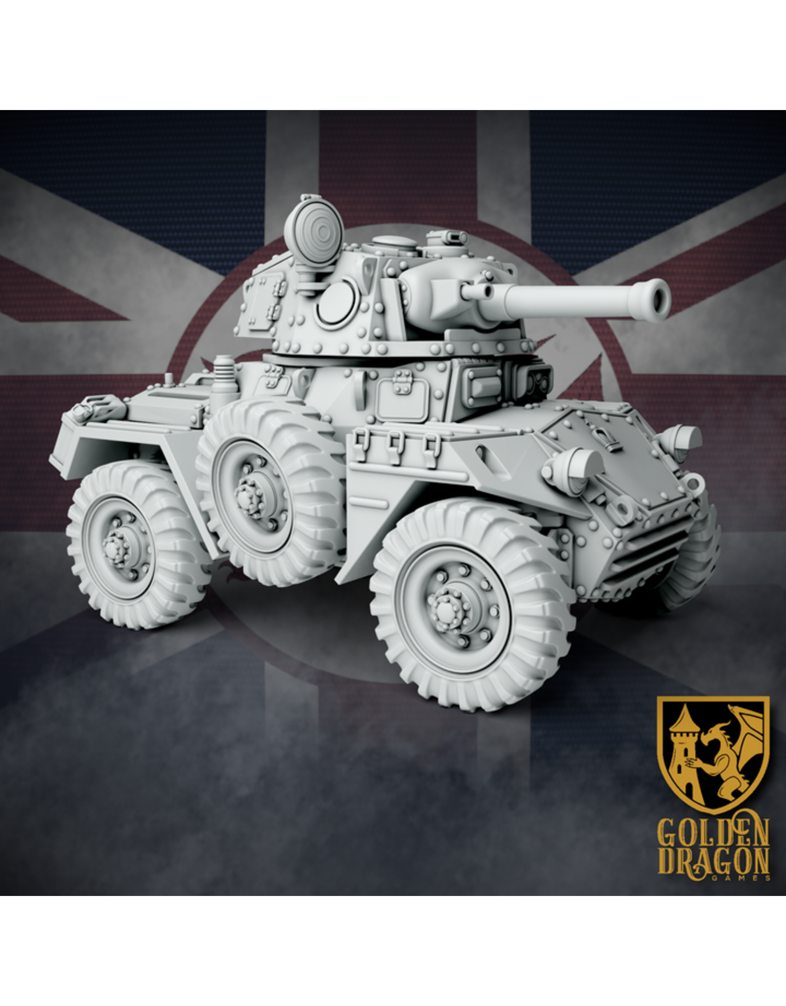 Golden Dragon Games British Empire - Command Armored Car Mk. II, "Bedivere"