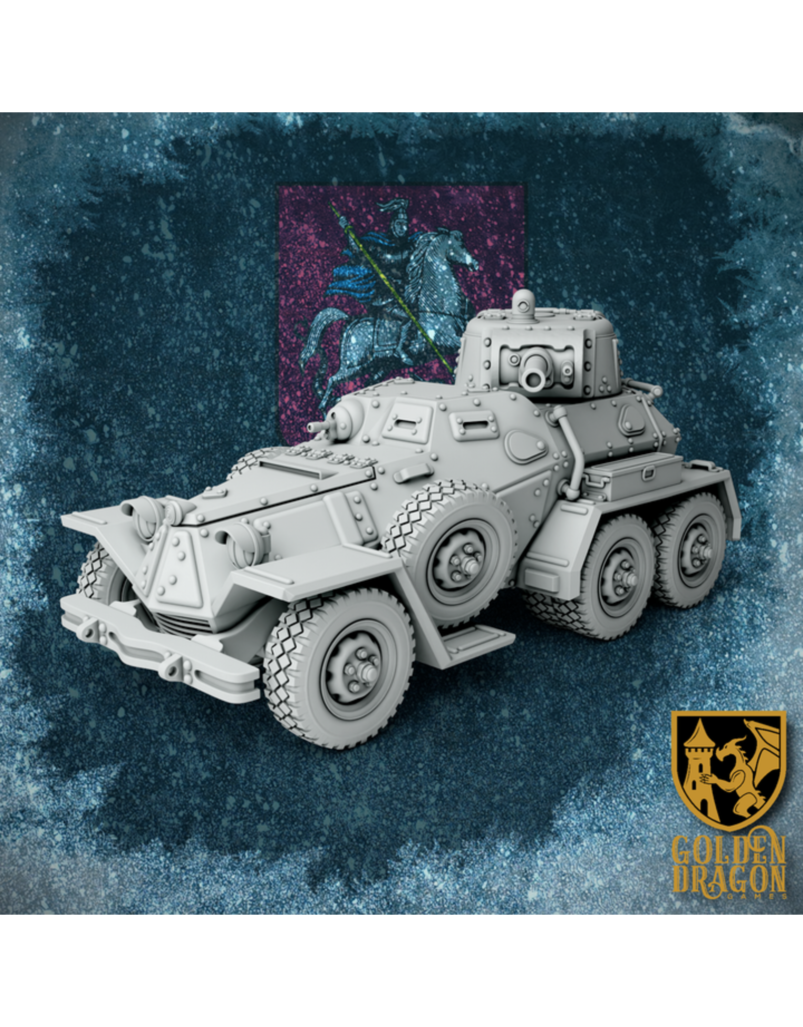 Golden Dragon Games Russian Empire - BA-36 Armored Scout Car