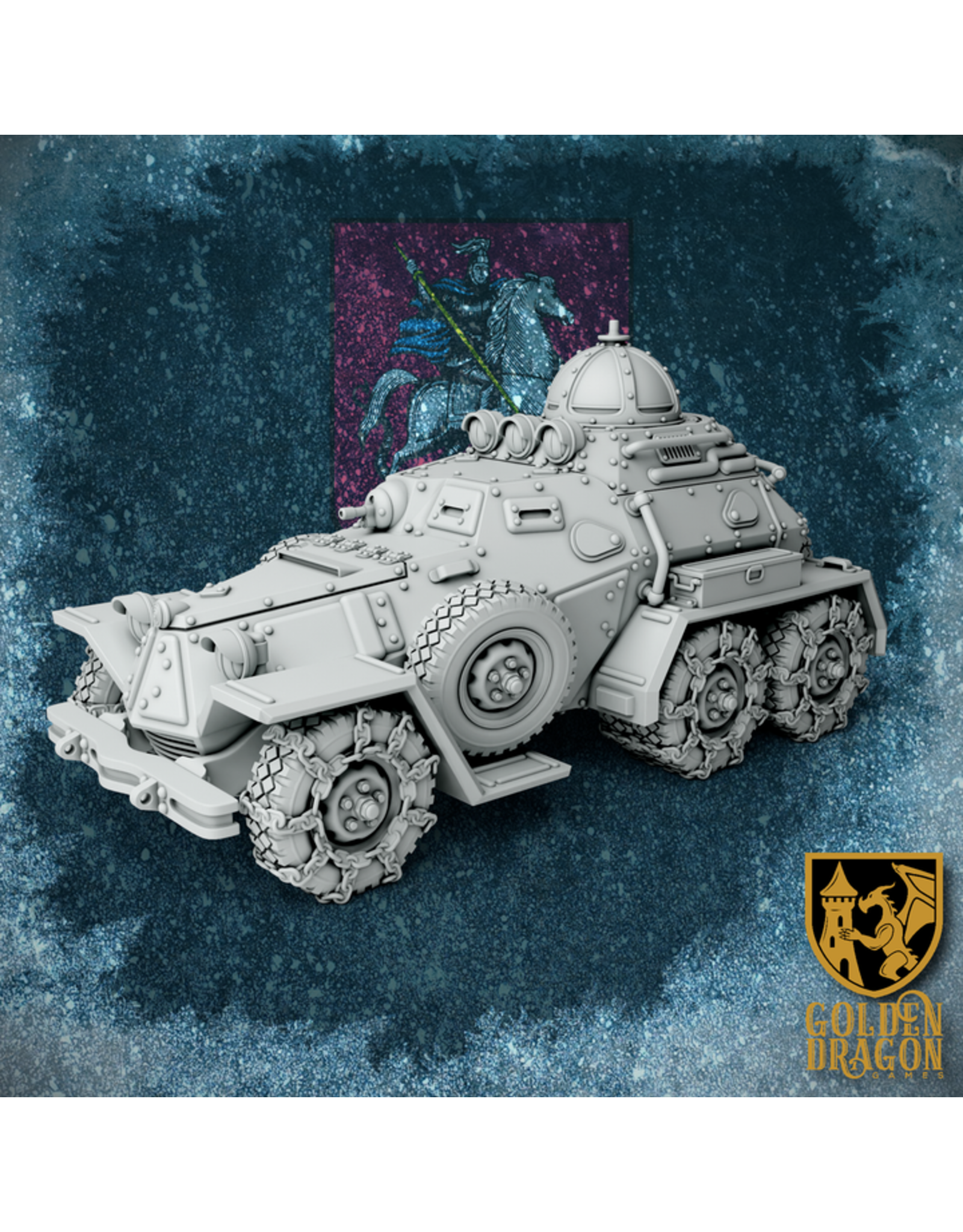 Golden Dragon Games Russian Empire - BA-36 Armored CMD Car