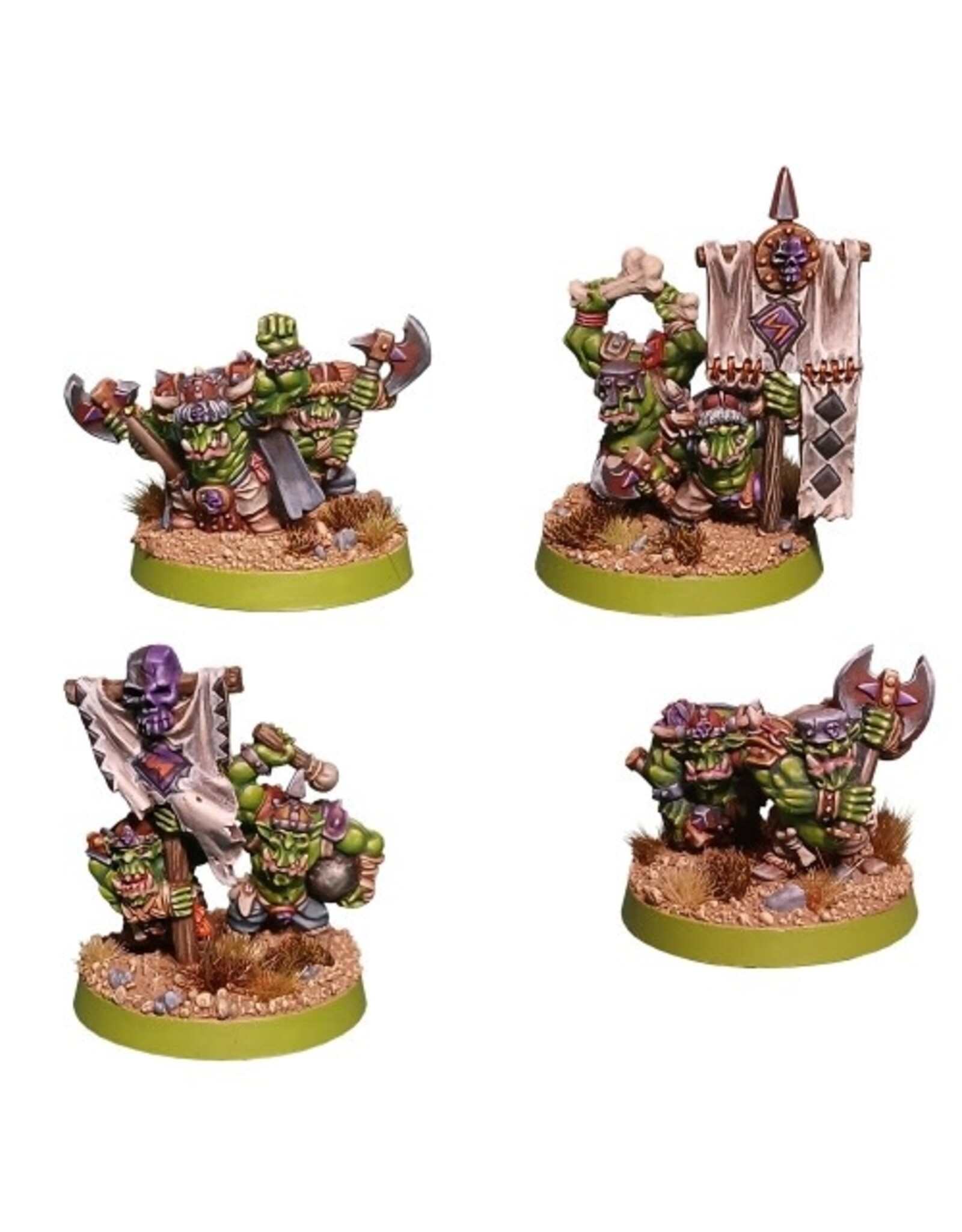 Spellcrow Orcs Warriors Command Group