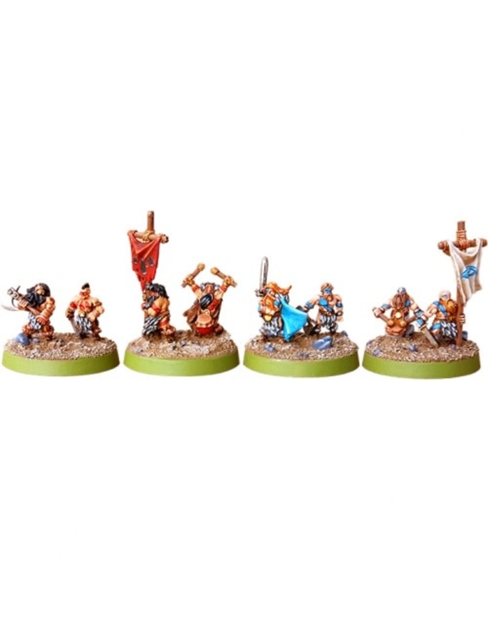 Spellcrow Barbarians Warriors Command Group