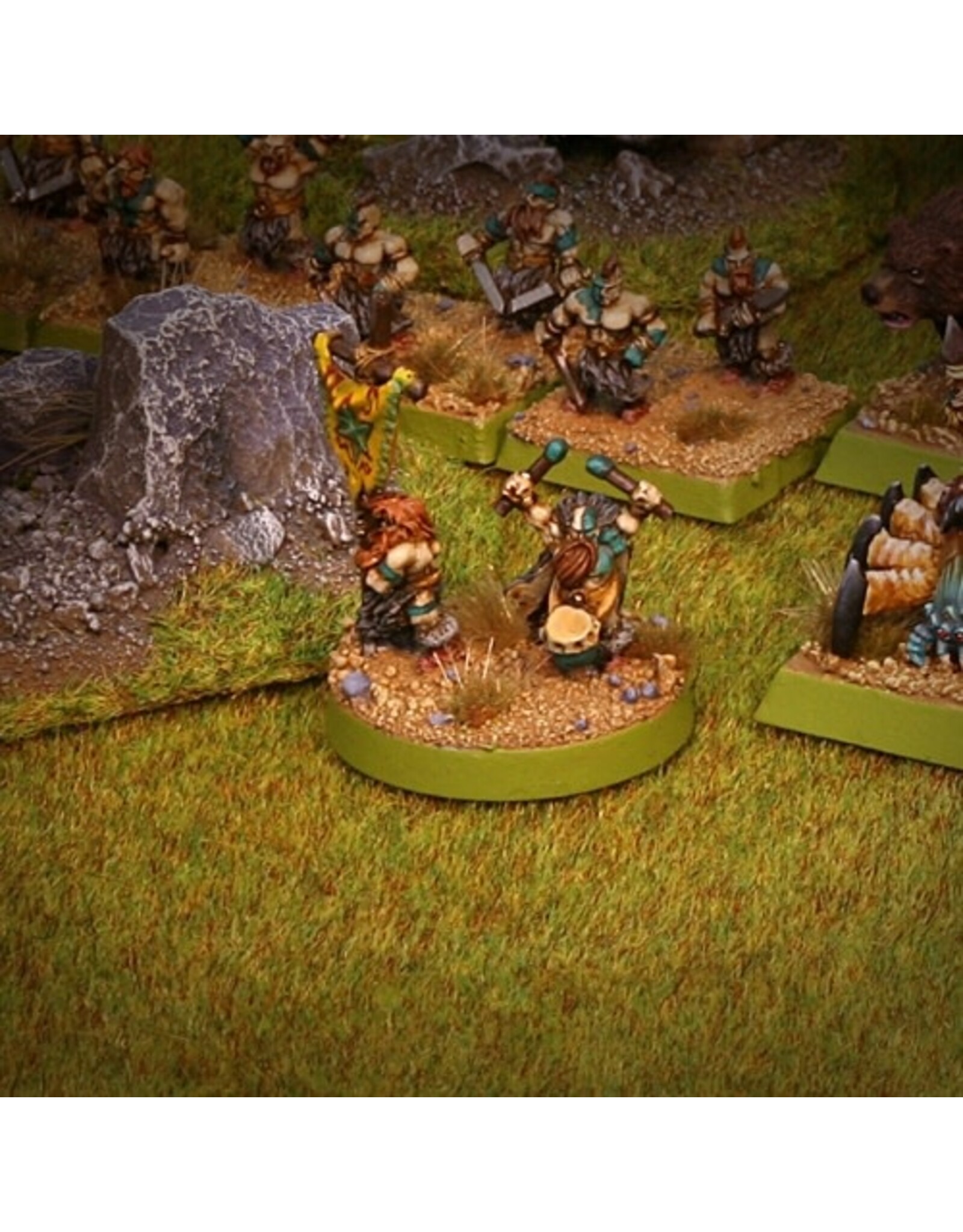 Spellcrow Barbarians Warriors Command Group