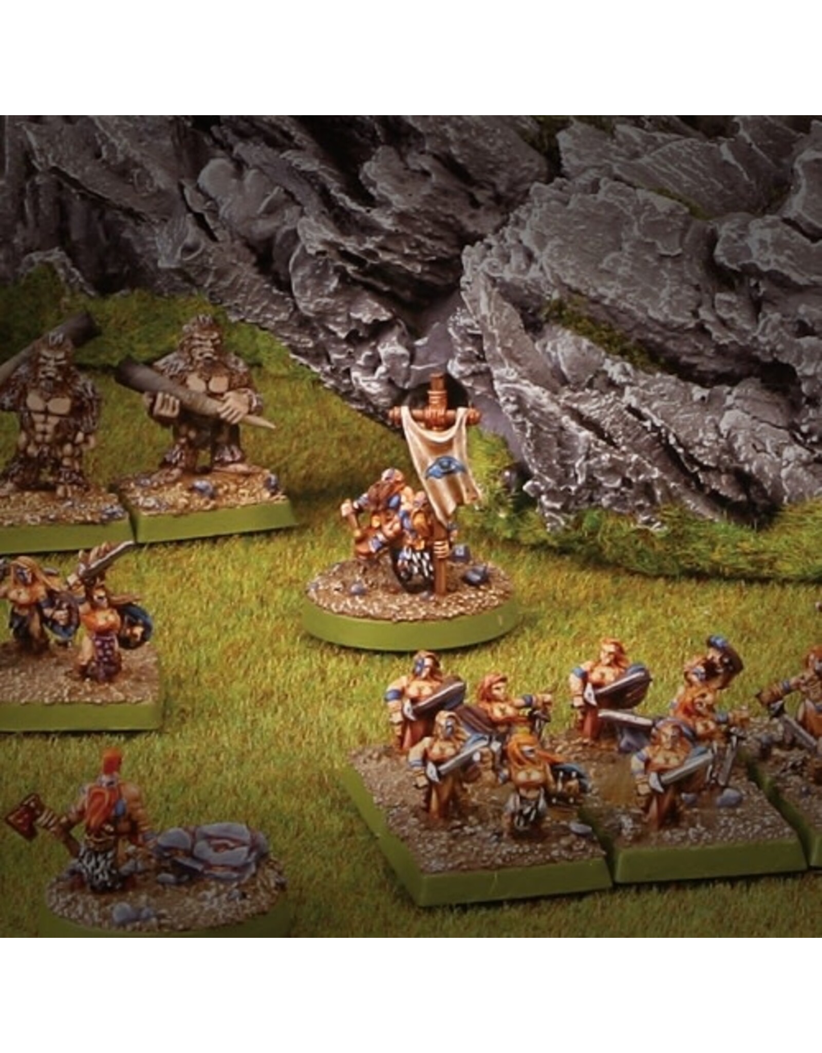 Spellcrow Barbarians Warriors Command Group