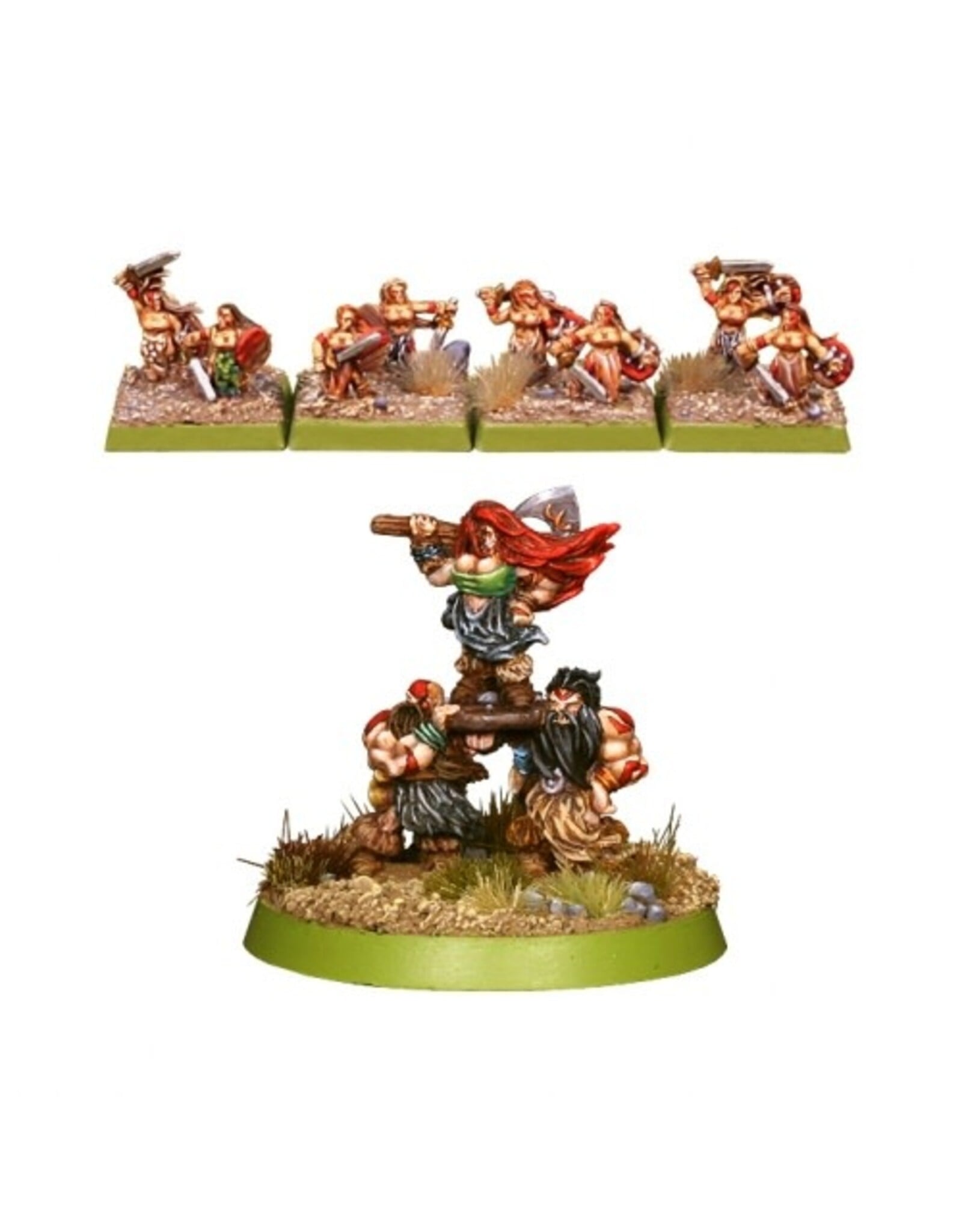 Spellcrow Copy of Barbarians Warriors Command Group