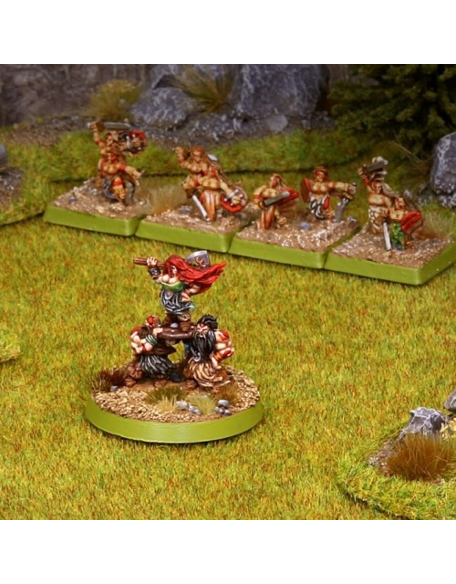 Spellcrow Copy of Barbarians Warriors Command Group