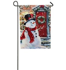 Evergreen Enterprises Snow Place Like Home Garden Flag