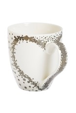 Evergreen Enterprises Ceramic Cup O’ Java  Heart (Set of 2)