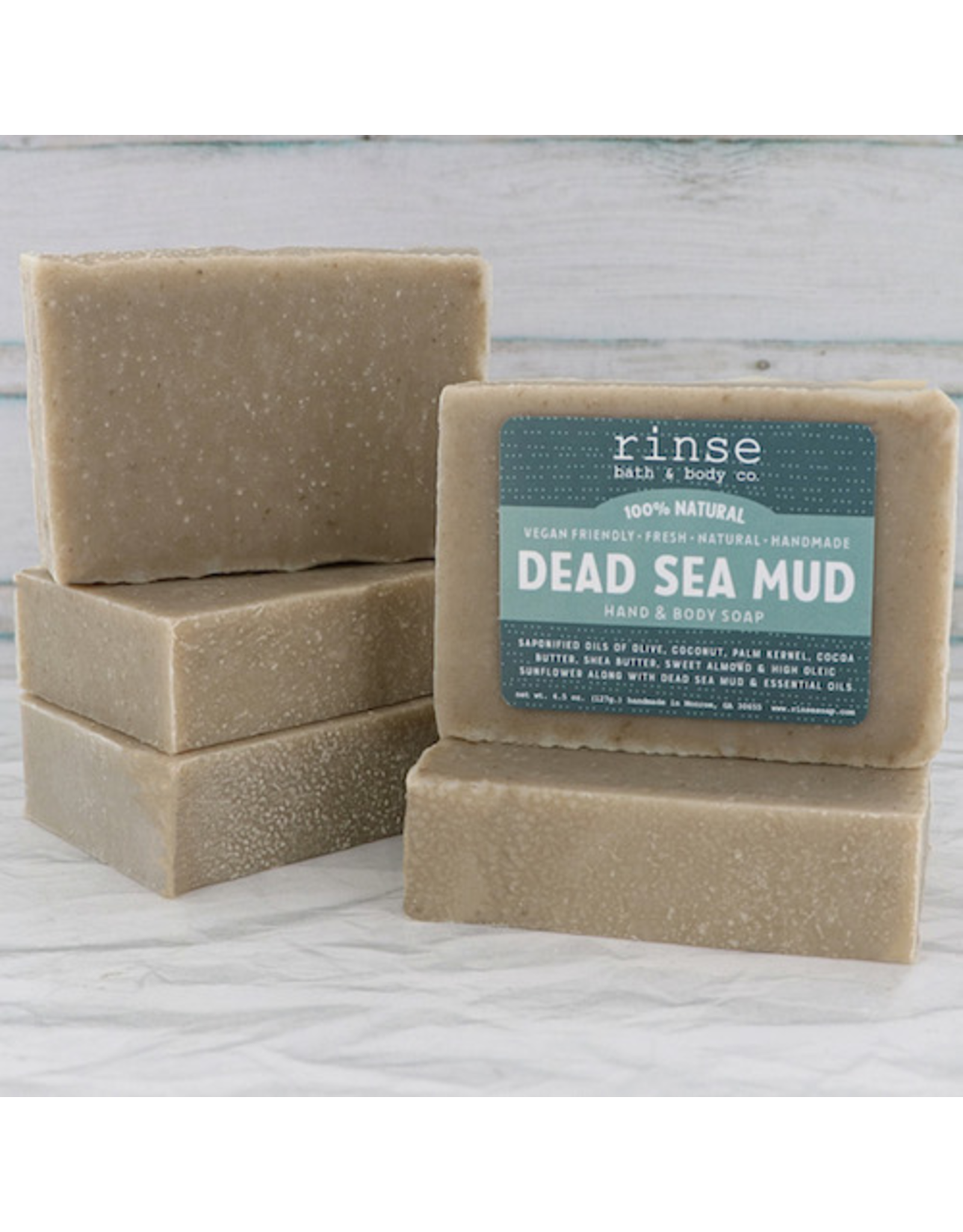 Rinse Bath & Body Co. Dead Sea Mud Soap 4.5oz