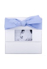 Mainstreet Collection Light Blue Gingham Bow Frame