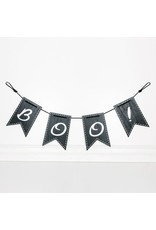 Adams & Co. Boo Wooden Swag Sign