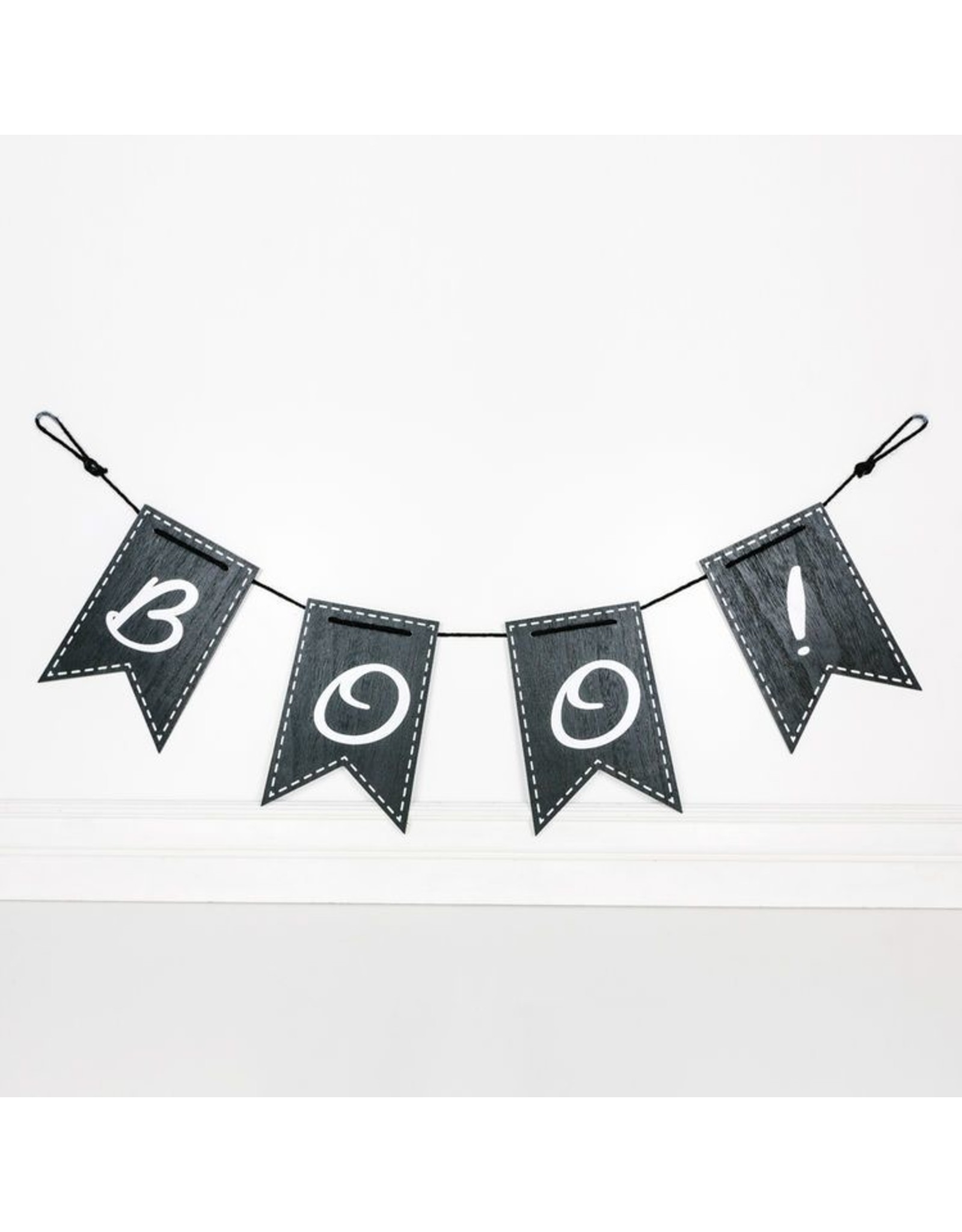 Adams & Co. Boo Wooden Swag Sign